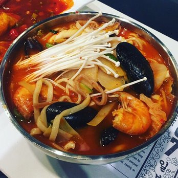 Halmae Noodle - Halmae Noodle @ Palisades Park, NJ: Spicy Noodle Seafood Soup.. - Korean Near Me - Palisades Park, New Jersey Halmae Noodle - Halmae Noodle @ Palisades Park, NJ: Spicy Noodle Seafood Soup.. - Korean Near Me - Palisades Park, New Jersey