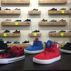 Youth Brigade Snow and Skate - Rad shoes from toddler sizes to mens and womens 10 from top skate brands like Nike SB, Etnies, Supra, Globe, and DVS!!
