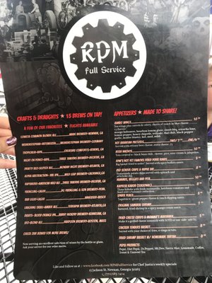 Menu photo 4 RPM Full Service Newnan, GA Menu photo 4 RPM Full Service Newnan, GA