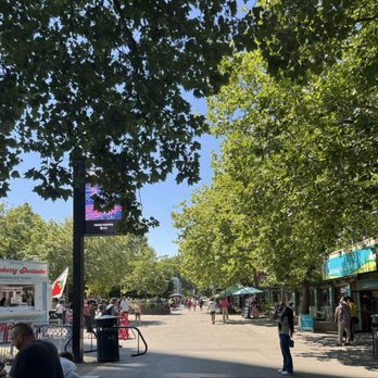 Space Needle - The marketplace just outside the exit - Landmarks & Historical Buildings Near Me - Seattle, Washington