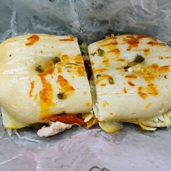 Shorty's Sandwich Shop - Grilled chicken sandwich on Jalapeno cheese bread $8.41. - Sandwiches Near Me - Ottawa, Ontario