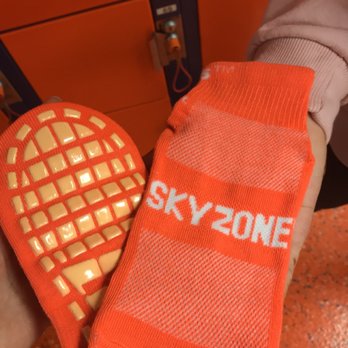 Sky Zone Trampoline Park - Sky Zone socks - Trampoline Parks Near Me - Tampa, Florida
