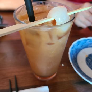 District Eleven - Lychee milk tea - Vietnamese Near Me - Vancouver, British Columbia