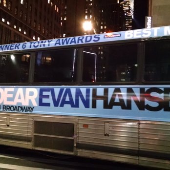 Dear Evan Hansen - Waving through a bus window. Whoa-oh-oh-oh. - Performing Arts Near Me - New York, New York Dear Evan Hansen - Waving through a bus window. Whoa-oh-oh-oh. - Performing Arts Near Me - New York, New York