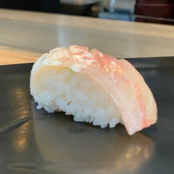 Temaki Den - Shima Aji (Stripe Jack) - Sushi Bars Near Me - Denver, Colorado Temaki Den - Shima Aji (Stripe Jack) - Sushi Bars Near Me - Denver, Colorado