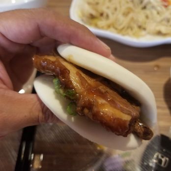 Hunan Kitchen - INCREDIBLE!  Soft Bacon with Bao!  MUST HAVE!  DANG! - Chinese Near Me - Katy, Texas