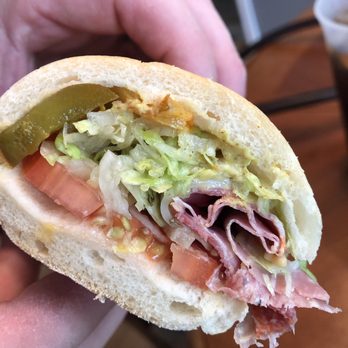 Jimmy John's - a hand holding a sandwich - Sandwiches Near Me - Chesapeake, Virginia