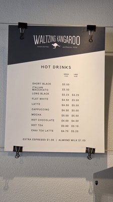 Menu photo 2 Waltzing Kangaroo Fort Collins, CO