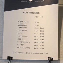Waltzing Kangaroo - Menu Board 06-30-2026