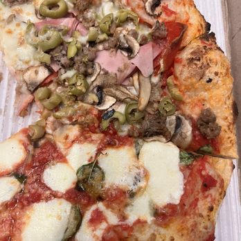 Gulino's Pizza & Sons - The best...margarita and custom supreme half and half. Awesome. - Pizza Near Me - Bay City, Michigan