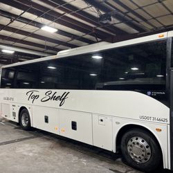 Top Shelf Bus Service - Our 38 passenger Charter Bus, Bunny.