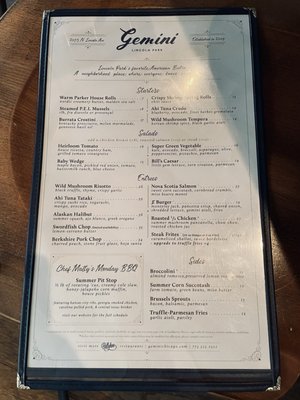 Menu photo 6 Gemini Chicago, IL