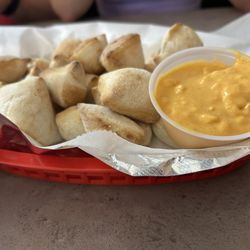 Apollo Pizza - Bread bumps and beer cheese