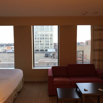 Courtyard by Marriott Amarillo Downtown - My room was spacious. Lots of windows! - Hotels Near Me - Amarillo, Texas