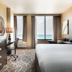 Hilton Galveston Island Resort - A relaxing retreat, our guest rooms offer elegance, comfort and either a private balcony or a stunning Gulf view.