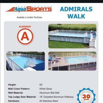 Pools Patios Decks & More - Admiral walk swimming pool - Decks & Railing Near Me - E Taunton, Massachusetts