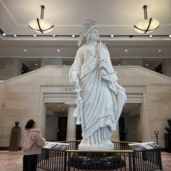 US Capitol Visitor Center - Symbol of peace on top of capitol - Visitor Centers Near Me - Washington, DC, District of Columbia US Capitol Visitor Center - Symbol of peace on top of capitol - Visitor Centers Near Me - Washington, DC, District of Columbia