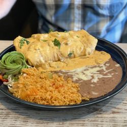 Comal Bar & Grill - Central Point - Seafood chimichanga
