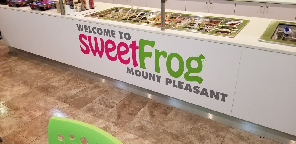 Sweet Frog Premium Frozen Yogurt Logo