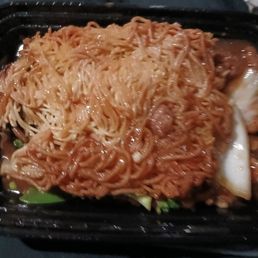 Sloppy and uncooked. Sloppy and uncooked.