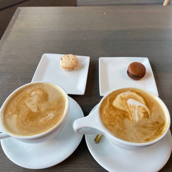 Waterbean Coffee - Vanilla latte kinda disappointed on the art but still good - Coffee & Tea Near Me - Hickory, North Carolina Waterbean Coffee - Vanilla latte kinda disappointed on the art but still good - Coffee & Tea Near Me - Hickory, North Carolina