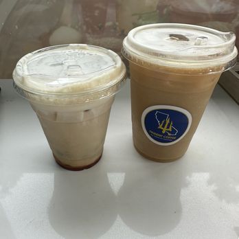 Trident Coffee - Blueberry Cobbler Cold Foam and Son of a son of a sailor - Coffee & Tea Near Me - San Diego, California Trident Coffee - Blueberry Cobbler Cold Foam and Son of a son of a sailor - Coffee & Tea Near Me - San Diego, California