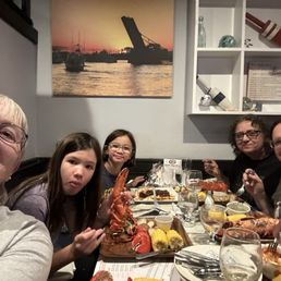 First dinner at the Shore!!