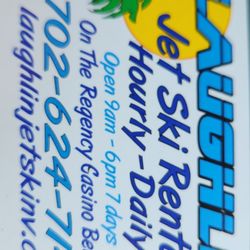 Laughlin Jet Ski Rentals - Business card for help.