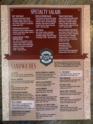 Menu photo 3 Trails Cafe & Cafe Catering Holton, KS Menu photo 3 Trails Cafe & Cafe Catering Holton, KS