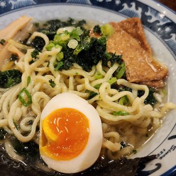 HINODEYA Ramen Union Square - Zen Yuzu ramen with soft boiled egg add-on - Ramen Near Me - San Francisco, California
