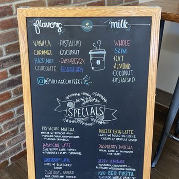 Village Coffee Bar - Coffee menu - Breakfast & Brunch Near Me - Monroe, Connecticut Village Coffee Bar - Coffee menu - Breakfast & Brunch Near Me - Monroe, Connecticut