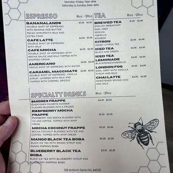 Sweet Bee Coffee - Coffee & Tea Near Me - Elyria, Ohio