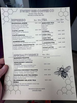 Menu photo 6 Sweet Bee Coffee Elyria, OH