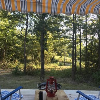 The Range Vintage Trailer Resort - View from the porch. - RV Parks Near Me - Ennis, Texas The Range Vintage Trailer Resort - View from the porch. - RV Parks Near Me - Ennis, Texas