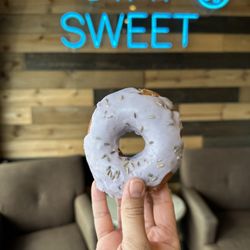 My Vegan Sweet Tooth - Lavender Cake Donut