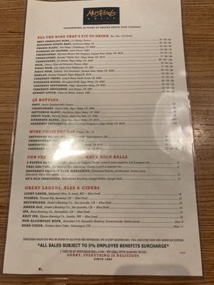 Menu photo 5 Mustards Bar & Grill San Francisco, CA Menu photo 5 Mustards Bar & Grill San Francisco, CA