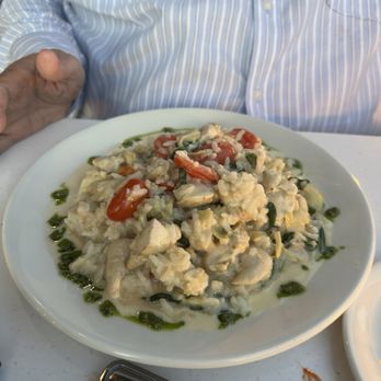 Burtons Grill & Bar - Mediterranean Chicken Risotto (Full) - New American Near Me - Nashua, New Hampshire Burtons Grill & Bar - Mediterranean Chicken Risotto (Full) - New American Near Me - Nashua, New Hampshire