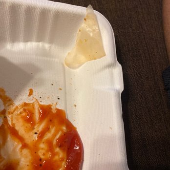 Big Deal Burger - Tip left corner of tray is what was in the center of my burger. - Food Delivery Services Near Me - Lafayette, Louisiana Big Deal Burger - Tip left corner of tray is what was in the center of my burger. - Food Delivery Services Near Me - Lafayette, Louisiana