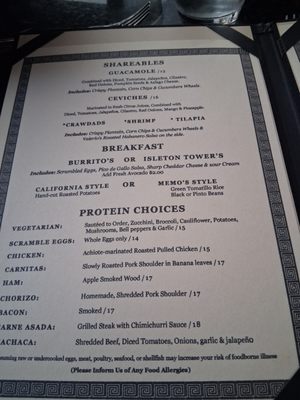 Menu photo 2 Memo’s Cuisine Isleton, CA Menu photo 2 Memo’s Cuisine Isleton, CA