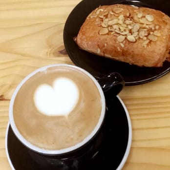 NoRa Cafe - Cappuccino and almond croissant - Coffee & Tea Near Me - Raleigh, North Carolina NoRa Cafe - Cappuccino and almond croissant - Coffee & Tea Near Me - Raleigh, North Carolina