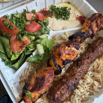 Esso Mediterranean Bistro - Khash Khashkhash Kebab Chicken Kebab & Hummus - Middle Eastern Near Me - Encino, California