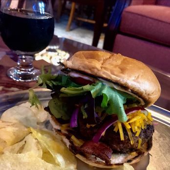 Krootz Brewing Company - 1/3 pound Pub burger is one of the best I've had! Locally sourced beef so it's FRESH! - Brewpubs Near Me - Gainesville, Texas