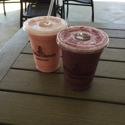 $16 dollars for two small smoothies