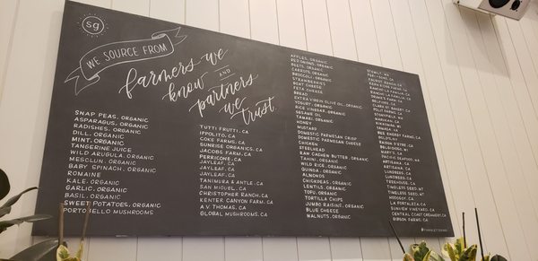 Menu photo 2 sweetgreen - Healthy Salads, Wraps, and Bowls Santa Monica, CA Menu photo 2 sweetgreen - Healthy Salads, Wraps, and Bowls Santa Monica, CA