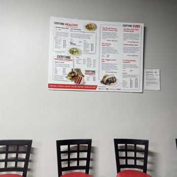 Mr. Everything Cafe - a menu on the wall - American Near Me - Fayetteville, Georgia Mr. Everything Cafe - a menu on the wall - American Near Me - Fayetteville, Georgia