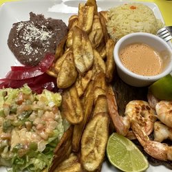 El Rincón de Honduras - El Rincon - steak and shrimp