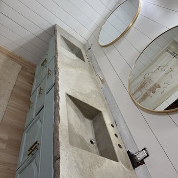 Lubbock Concrete Countertops - Bathroom - Masonry/Concrete Near Me - Lubbock, Texas Lubbock Concrete Countertops - Bathroom - Masonry/Concrete Near Me - Lubbock, Texas