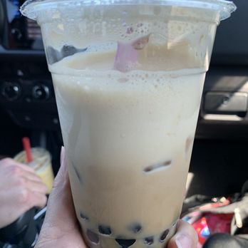 Bubble Crunch - Black coffee milk tea with almond milk and boba - Bubble Tea Near Me - Portland, Oregon Bubble Crunch - Black coffee milk tea with almond milk and boba - Bubble Tea Near Me - Portland, Oregon