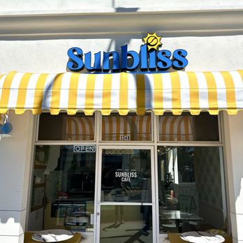 Sunbliss Cafe - Entrance - Coffee & Tea Near Me - Newport Beach, California