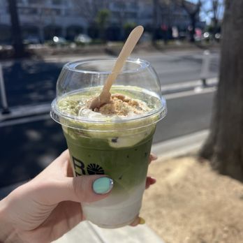 Robu Coffee - Banana matcha - Coffee & Tea Near Me - Mountain View, California Robu Coffee - Banana matcha - Coffee & Tea Near Me - Mountain View, California